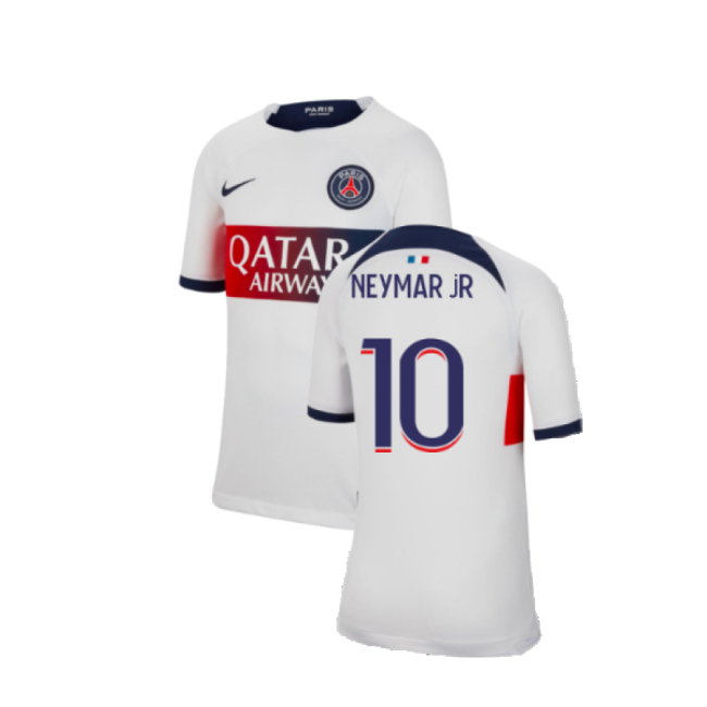 2023-2024 PSG Away Shirt (Kids) (Neymar JR 10)-SoccerKits Hub | Buy Soccer Jerseys Online